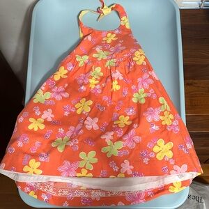Vintage Lilly Pulitzer Girl 6T Halter Dress